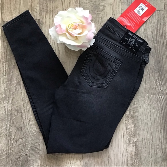 True Religion Denim - True Religion Halle Mid-Rise Super Skinny Jeans🎀